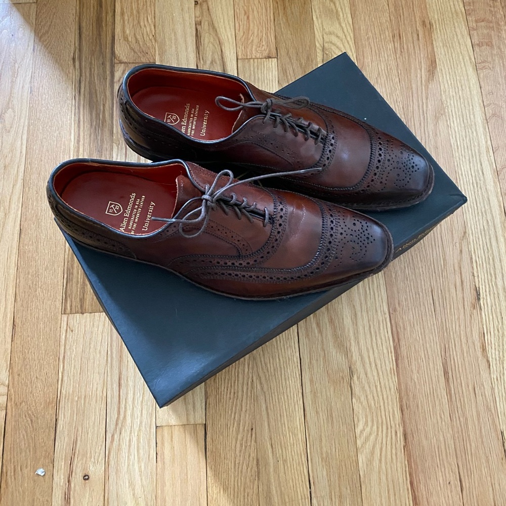 Allen Edmonds University - Dark Chilli Burnished